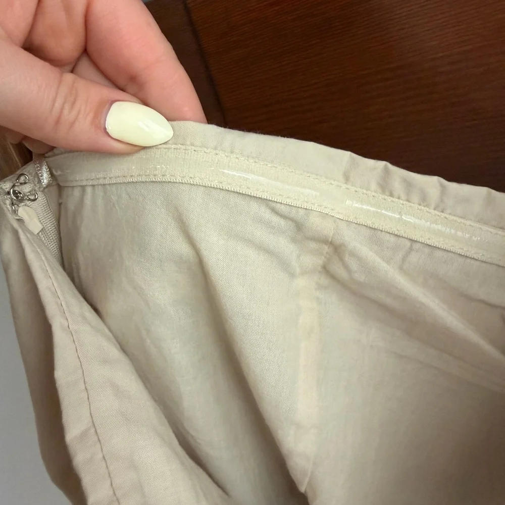 Anthropologie by Maeve Strapless Ruched Top - Picture 6 of 8